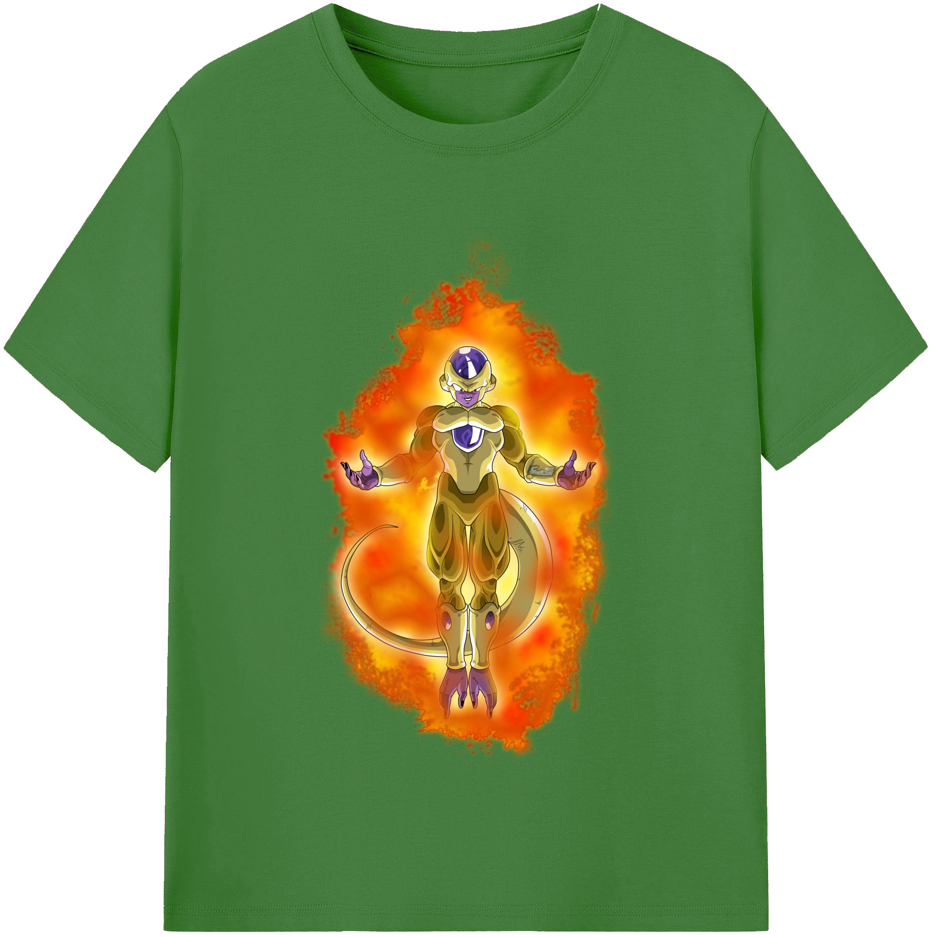 （画像用） ドラゴンボール フリーザ DRAGON BALL Frieza レディースカジュアルプリントTシャツ（綿100％）